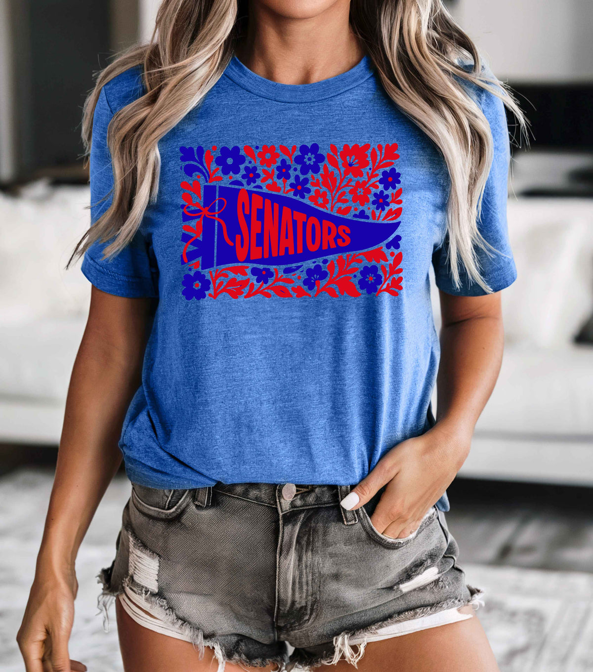 Floral Mascot Shirt