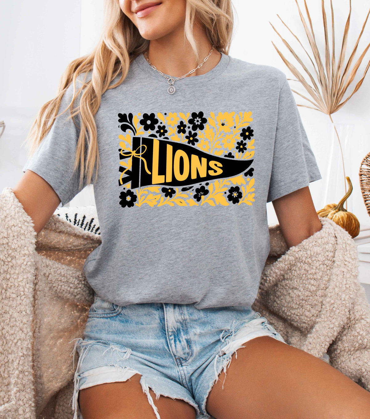 Floral Mascot Shirt