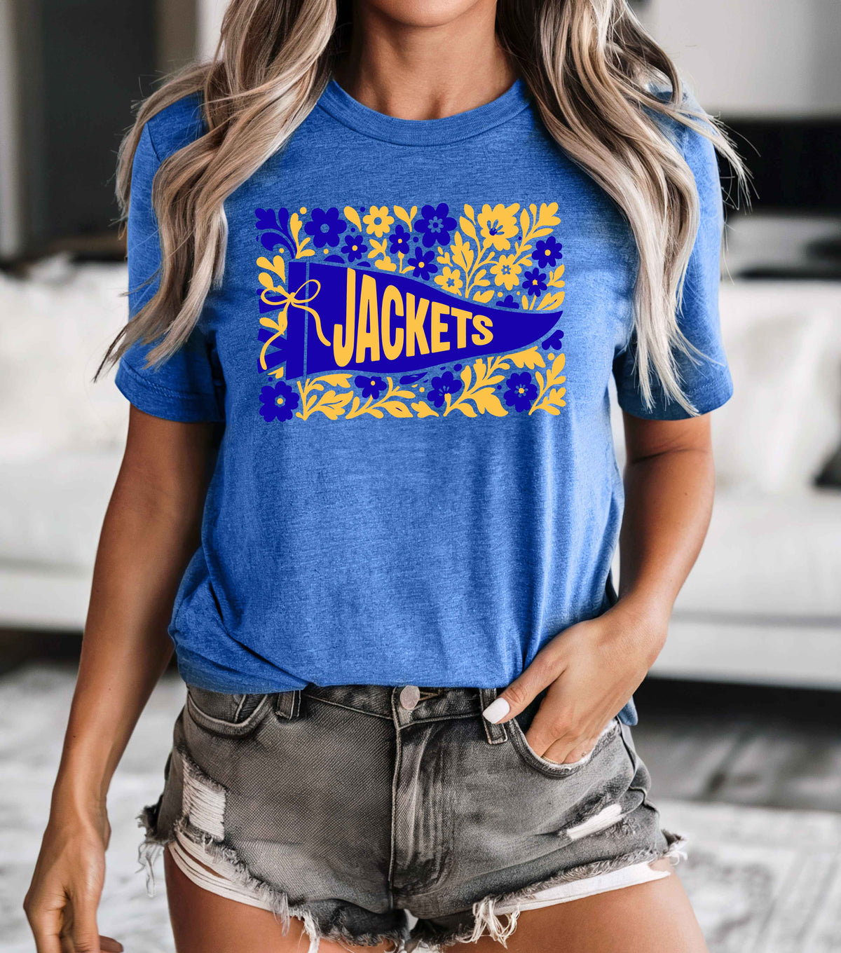 Floral Mascot Shirt
