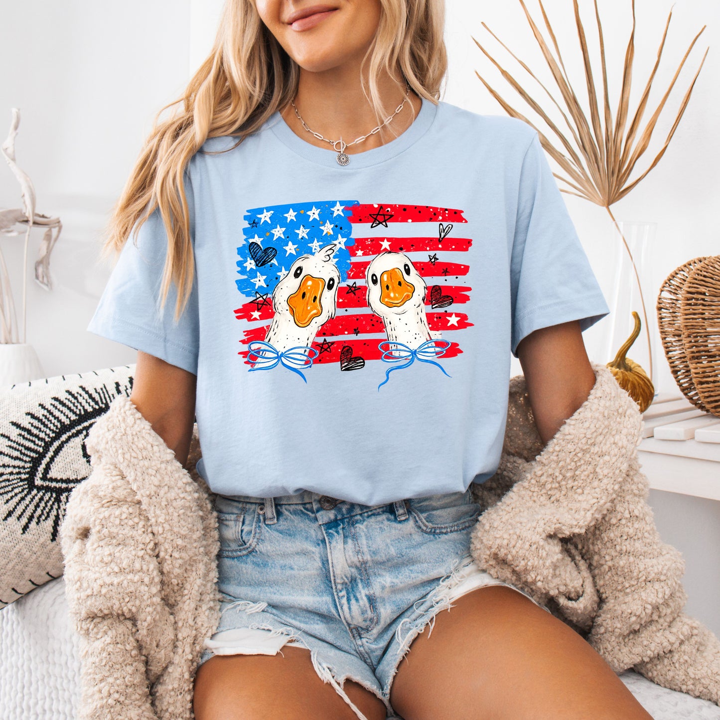 Patriotic Geese