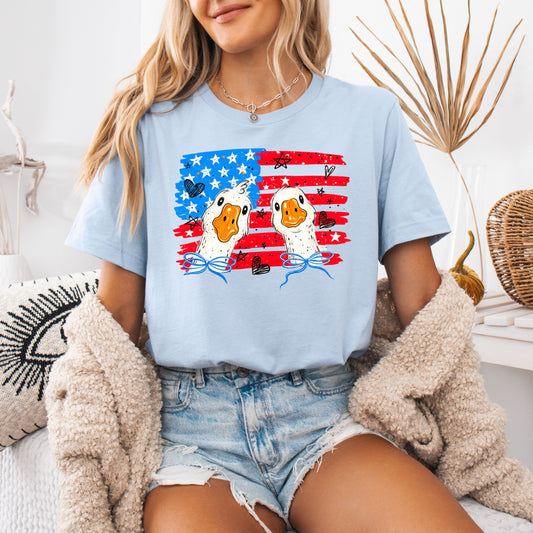 Patriotic Geese