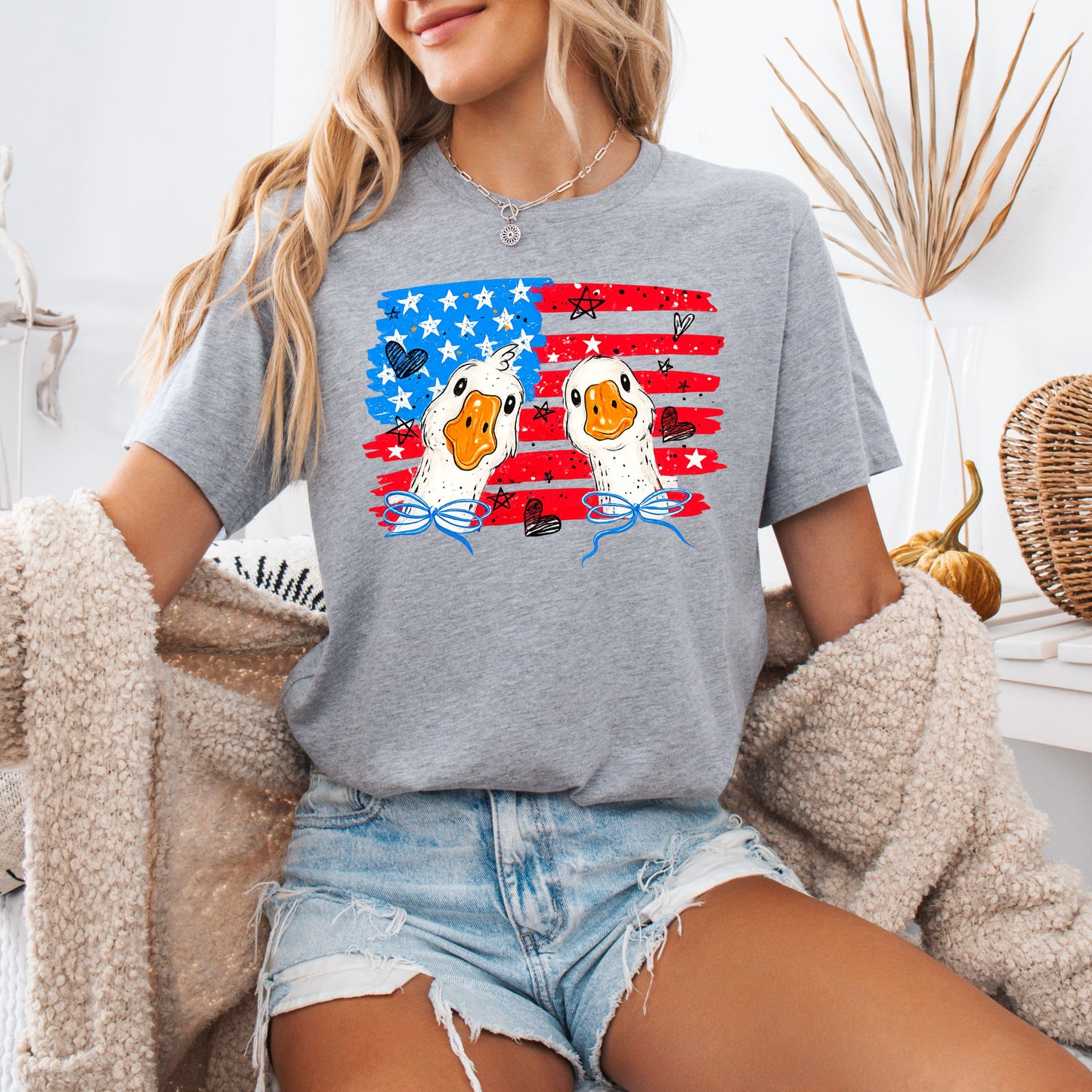 Patriotic Geese