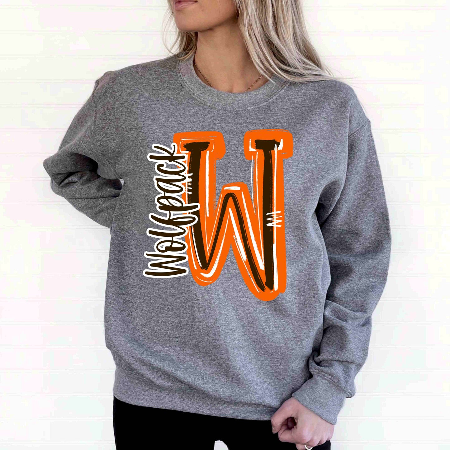 Stacked Mascot Sweatshirts