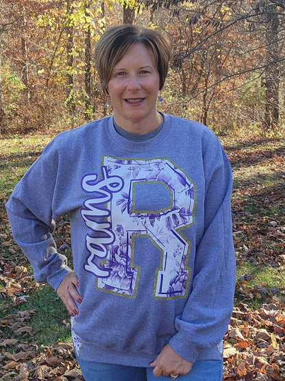 Rams Bow Sweatshirt