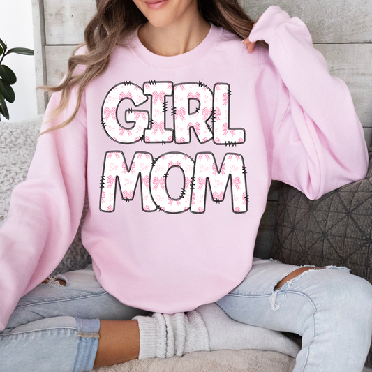 Girl Mom Sweatshirt Gildan