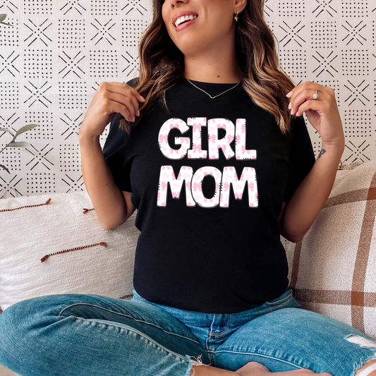 Girl Mom T-Shirt Bella Canvas