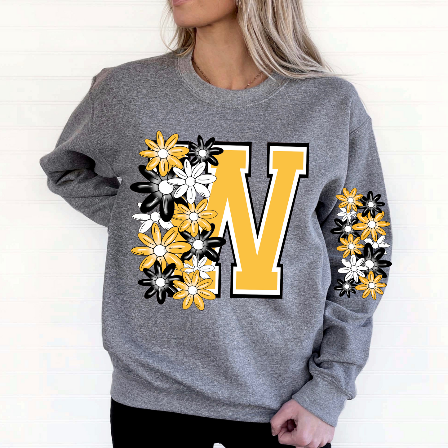 Washington Floral Sweatshirt