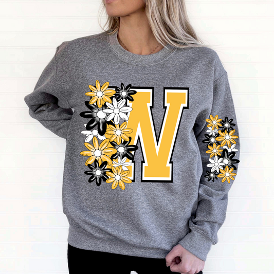 Washington Floral Sweatshirt