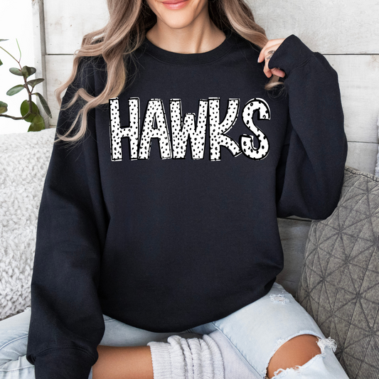 Hawks Polk-a-dot Sweatshirt