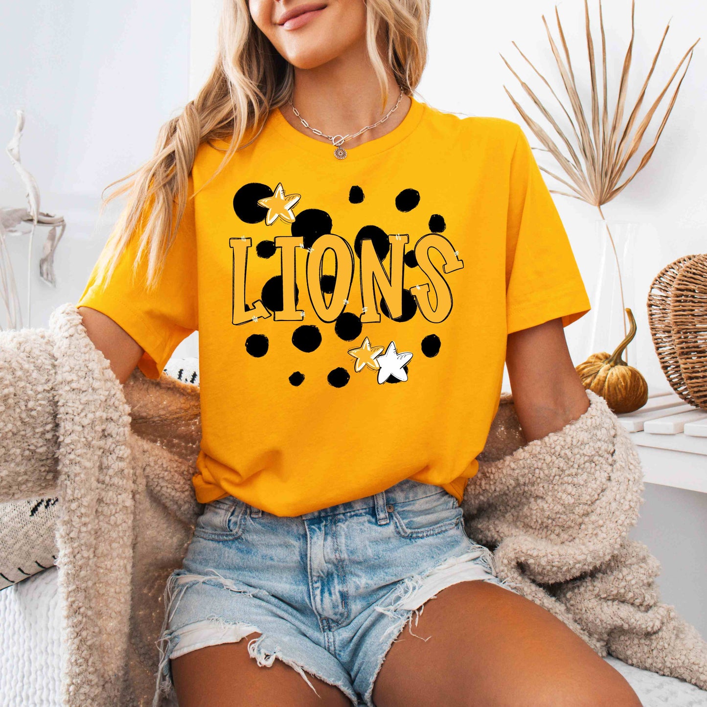 Dots and Stars Customized Spirit Wear