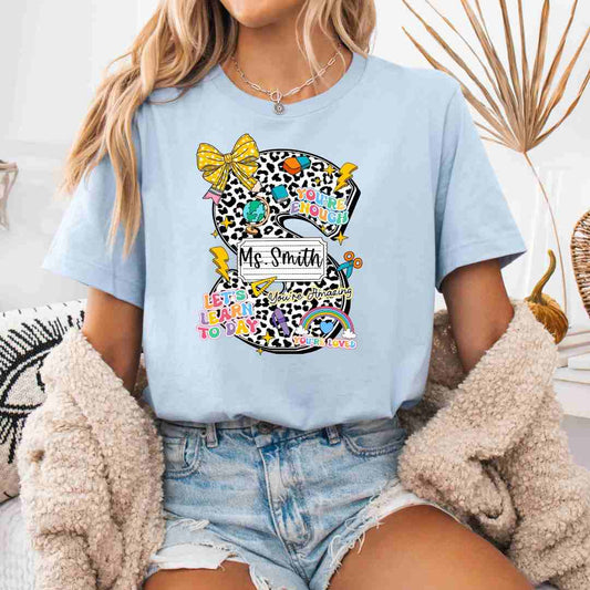 Cheetah Teacher Shirts