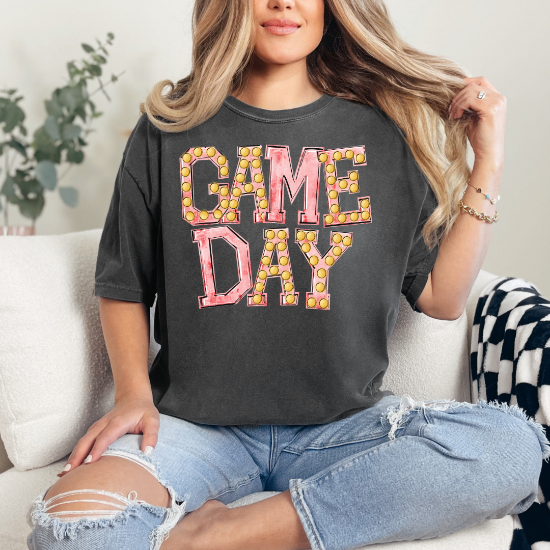 Game Day Marquee  Spirit Shirt