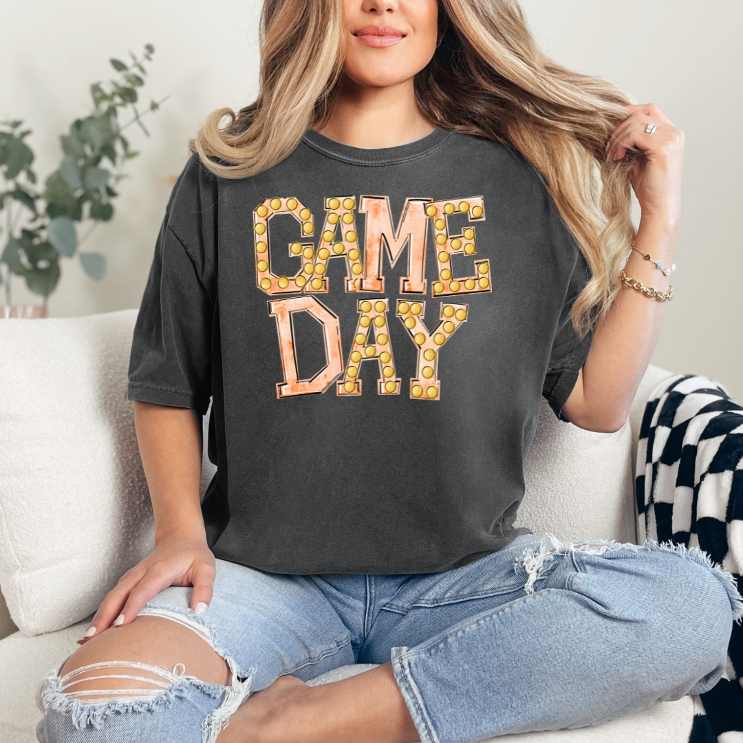 Game Day Marquee  Spirit Shirt