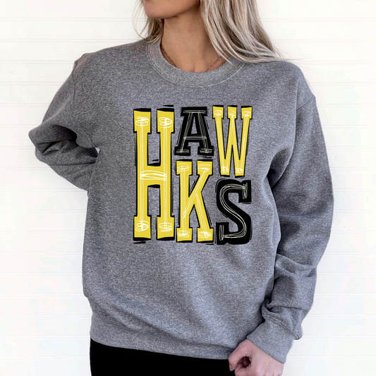 Hawks Boho Sweatshirt