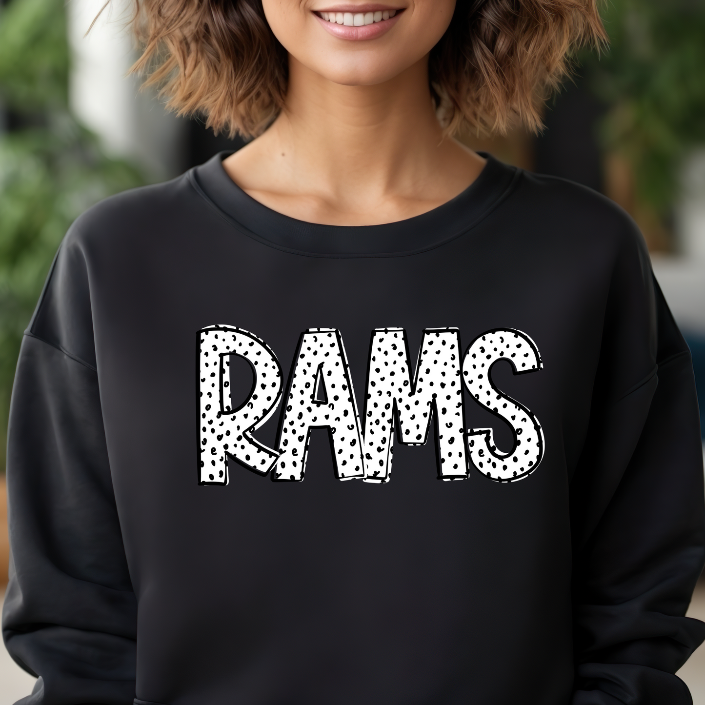 Rams Polka Dot Sweatshirt