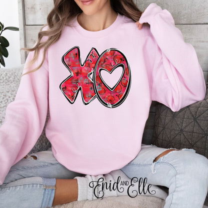 XO Heart  Sweatshirt