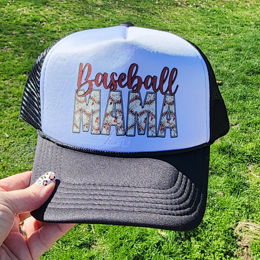 Baseball Mama Hat