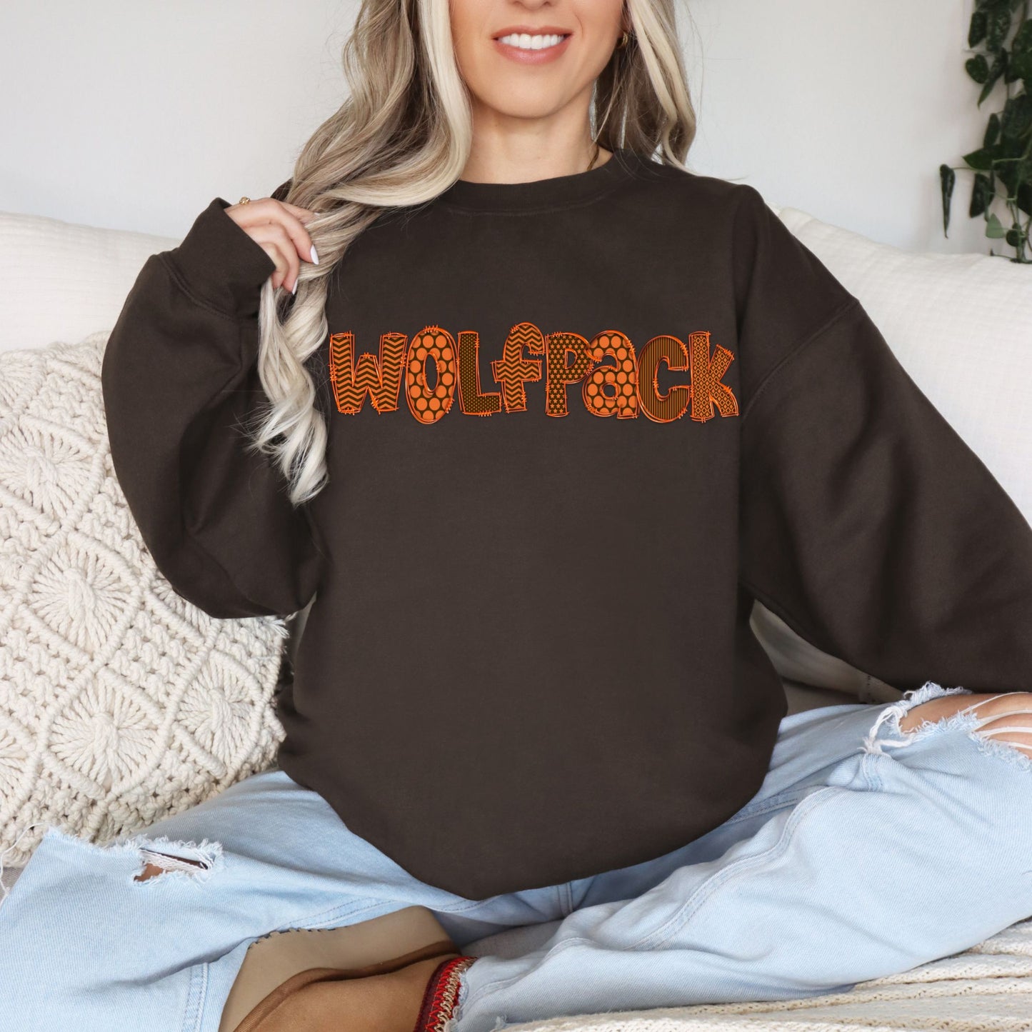 Wolfpack Doodle Sweatshirt