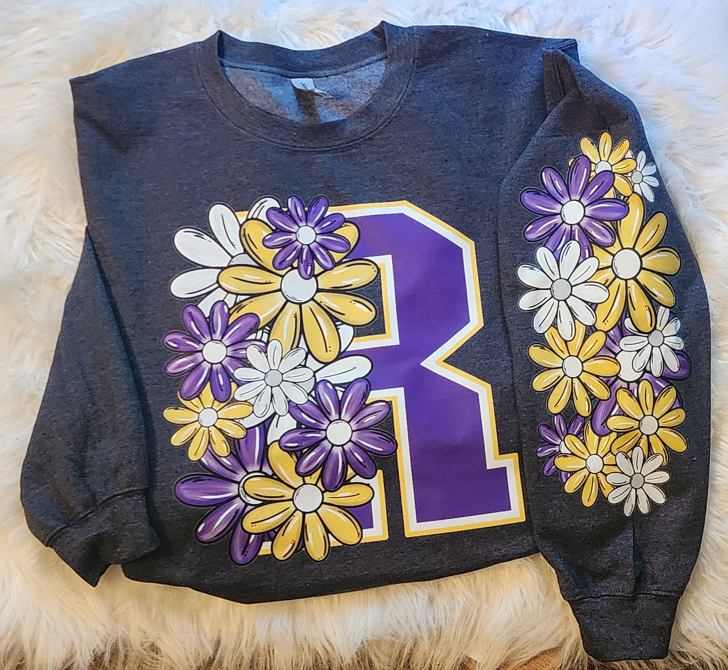 Rams Floral Sweatshirt