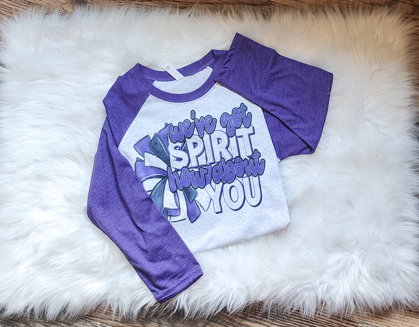 We've Got Spirit Baseball Raglan