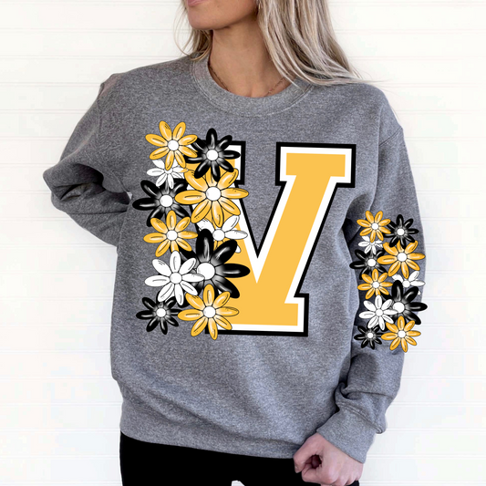 Springs Valley Floral Sweatshirt