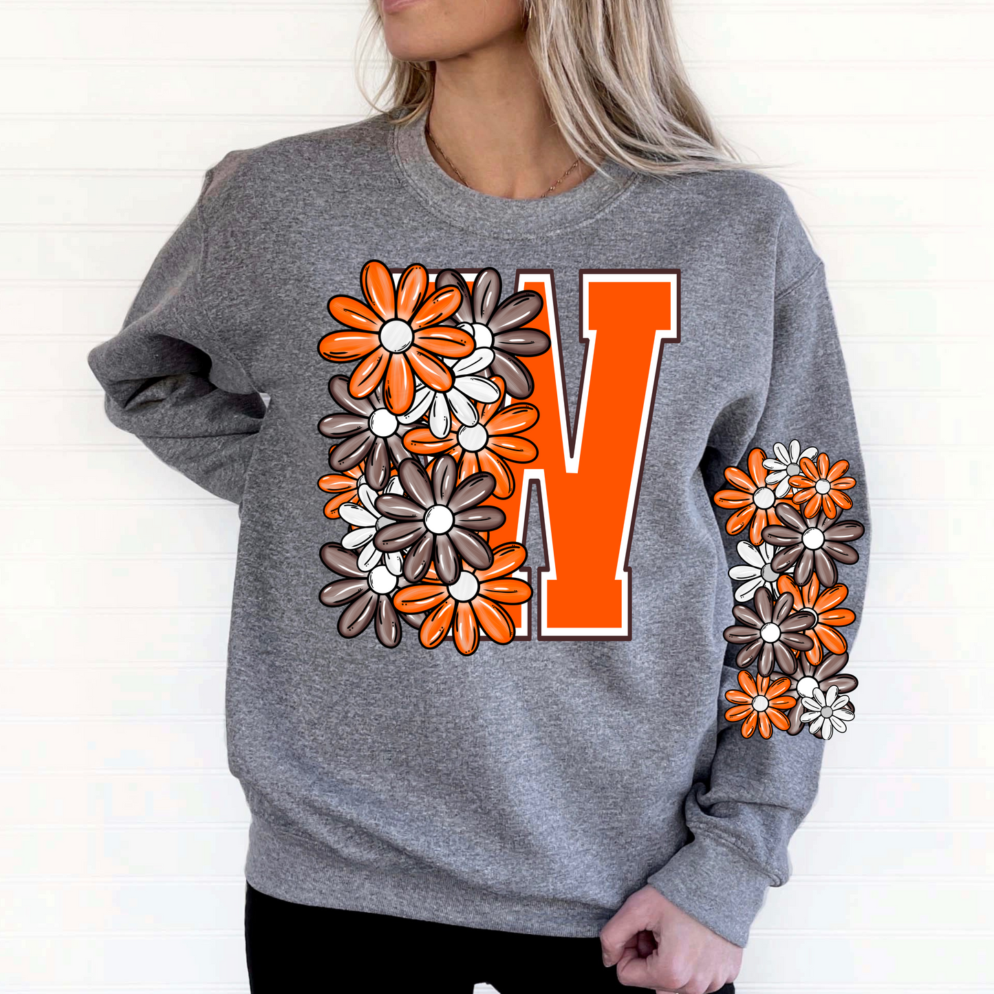 Wolfpack Floral Sweatshirt