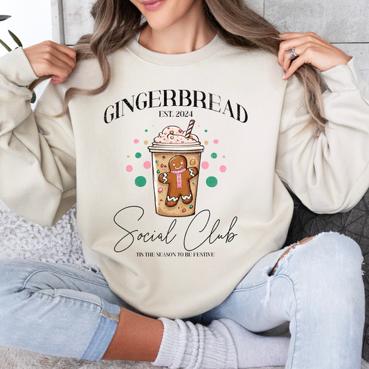 Gingerbread Sweatshirt Gildan brand