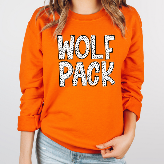 Wolfpack Polk-a-dot Sweatshirt