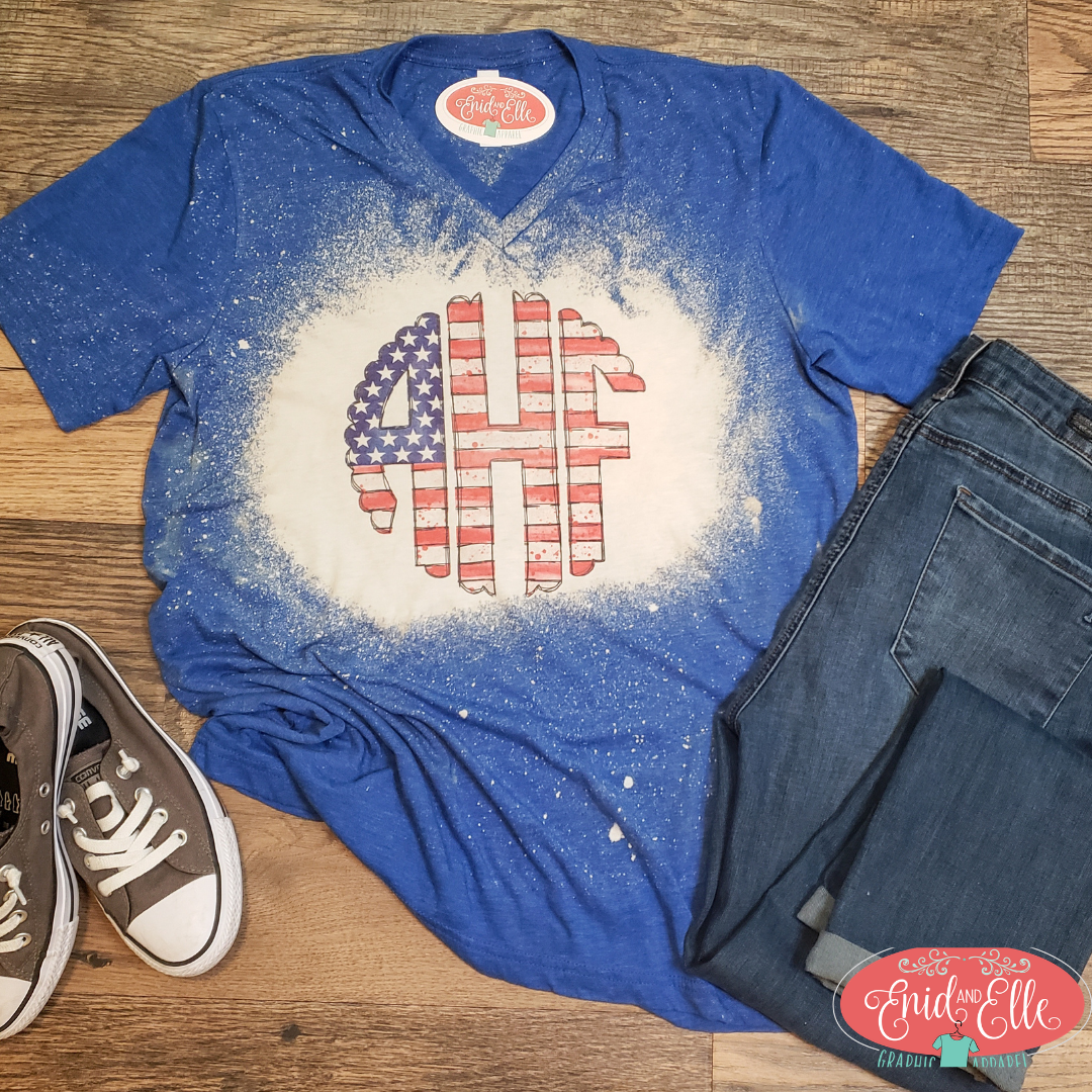 Flag Monogrammed Shirt