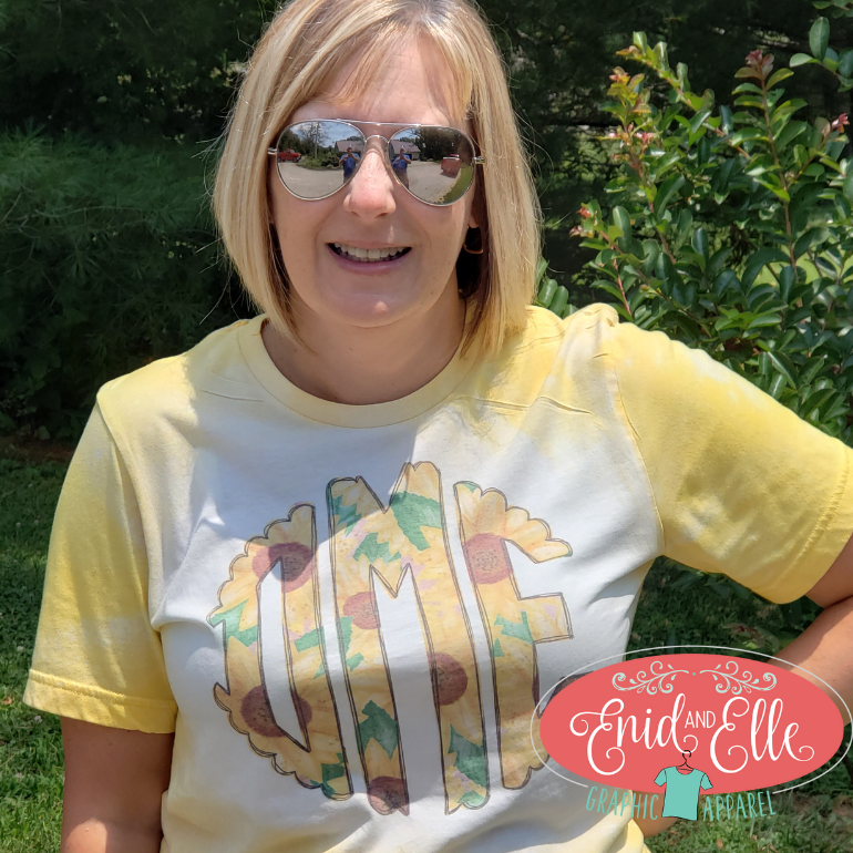 Sunflower Monogrammed Shirt