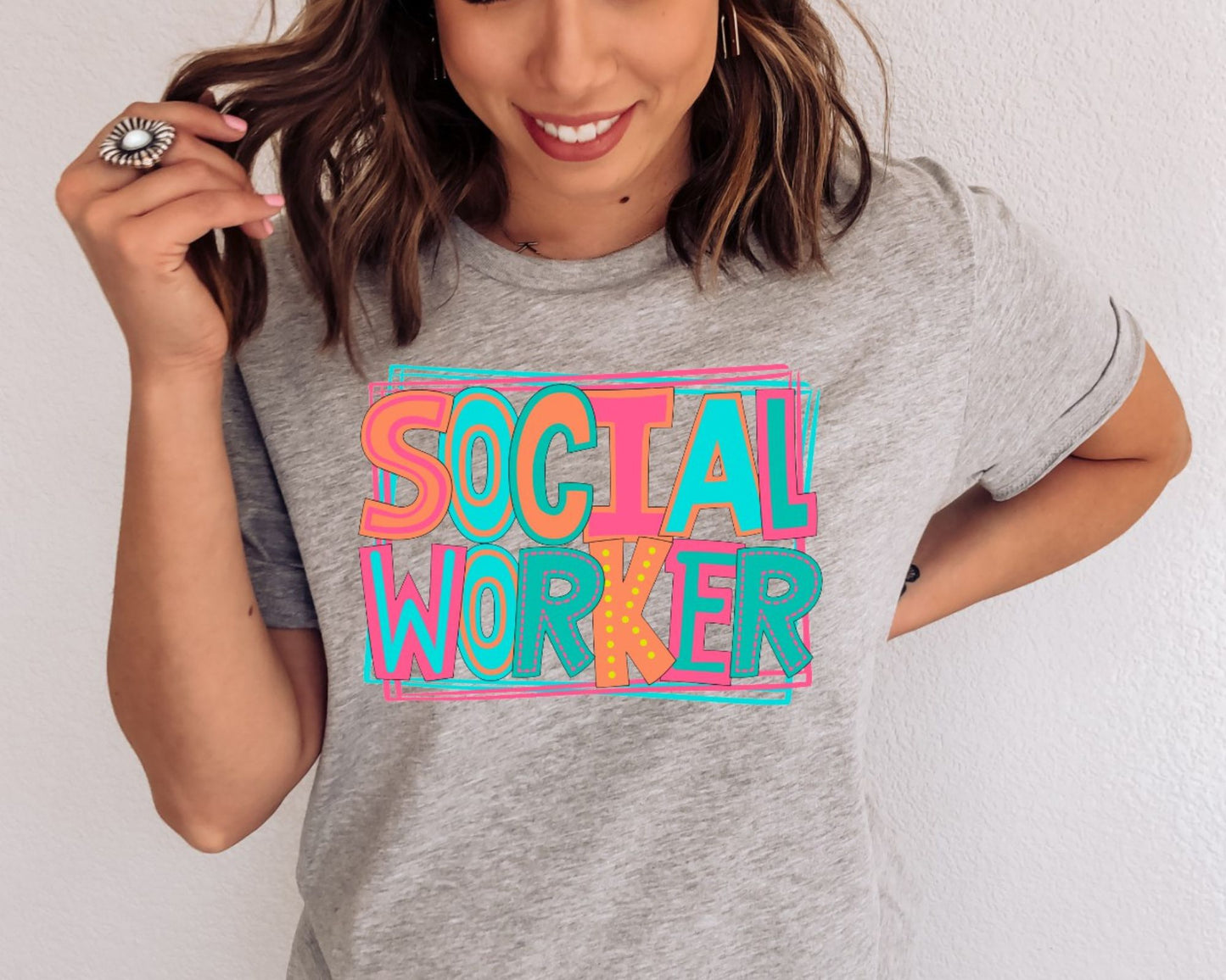 Social Worker Moodle t-shirt