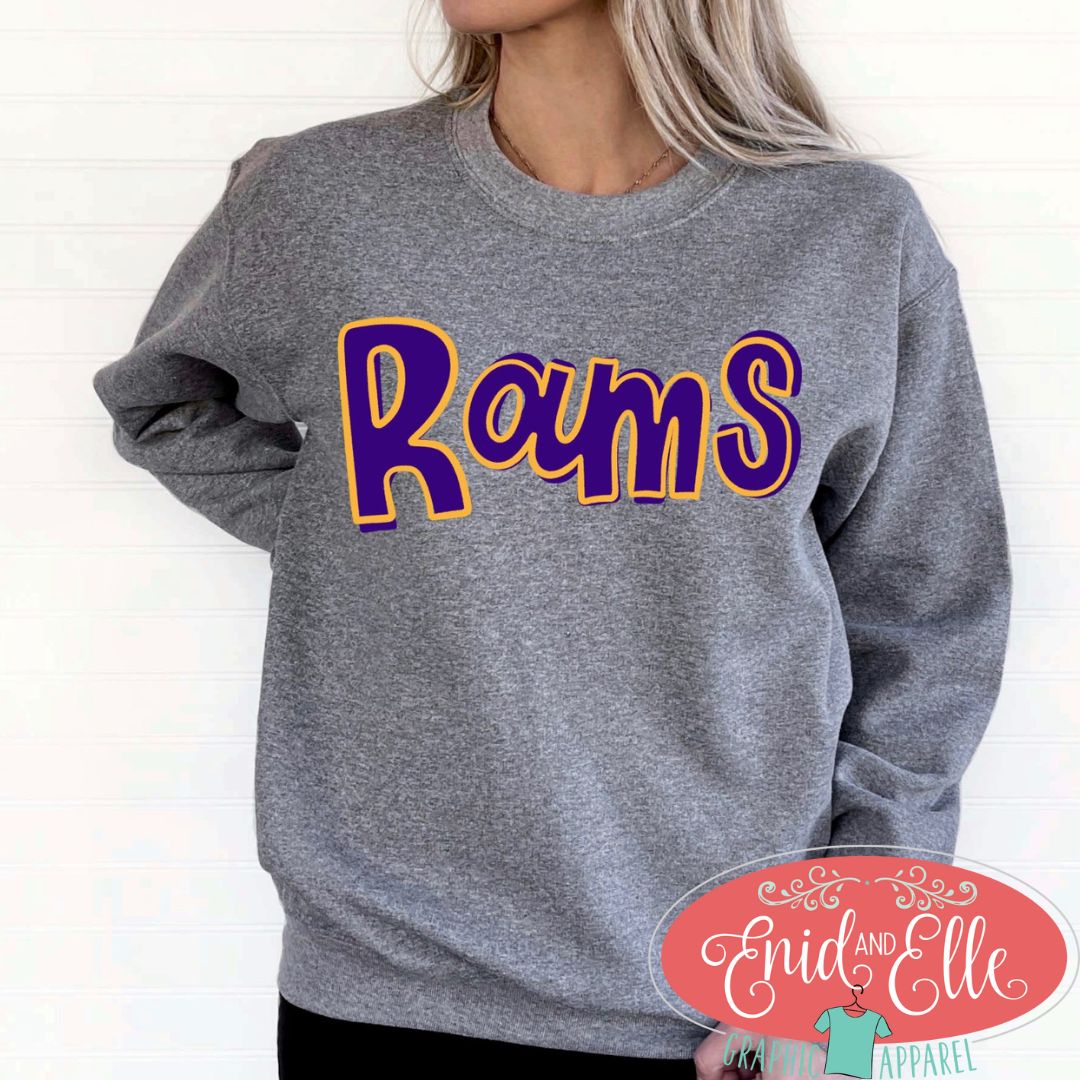 Rams Doodle Sweatshirt