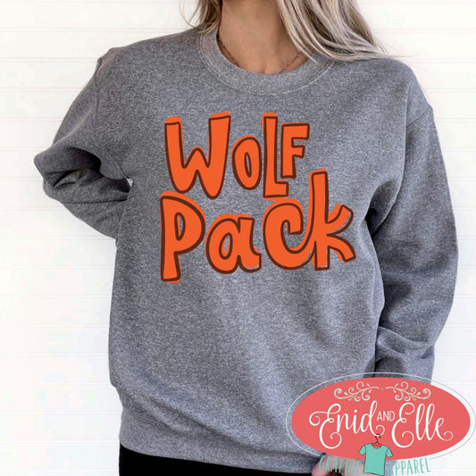 Wolfpack Doodle Sweatshirt