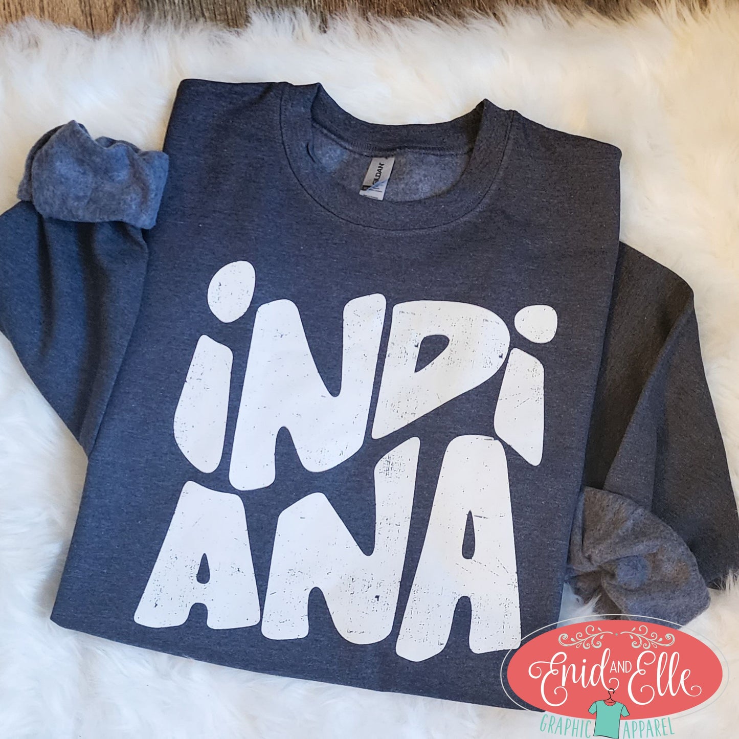 Indiana Distressed Sweatshirt