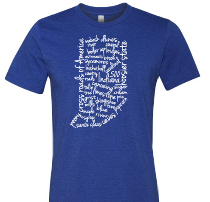 Indiana State Shirt - Enid & Elle