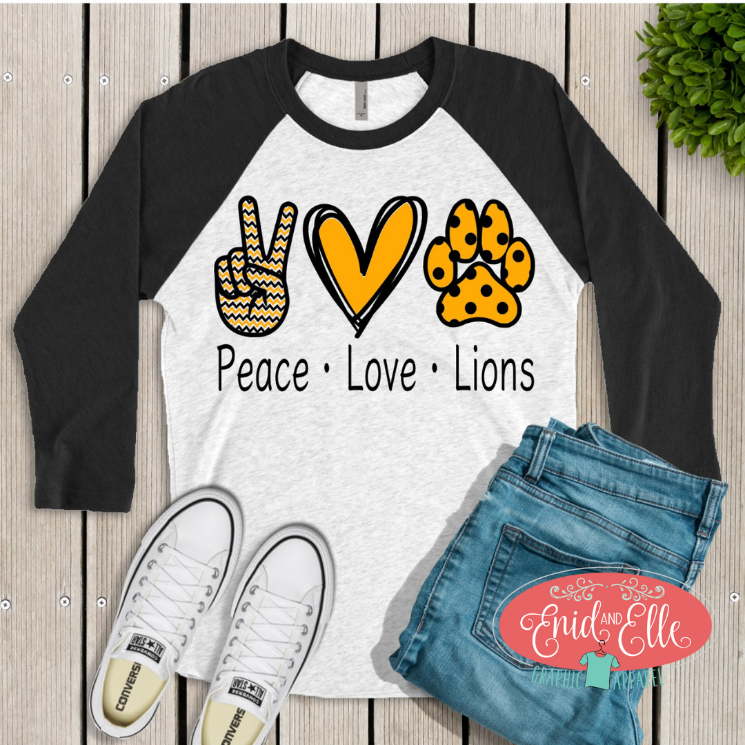 Peace Love Lions