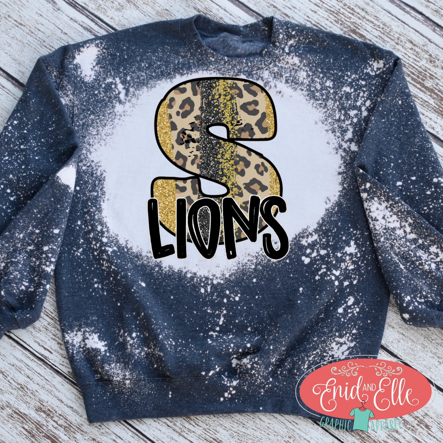 Salem Lions Bleached Sweatshirt