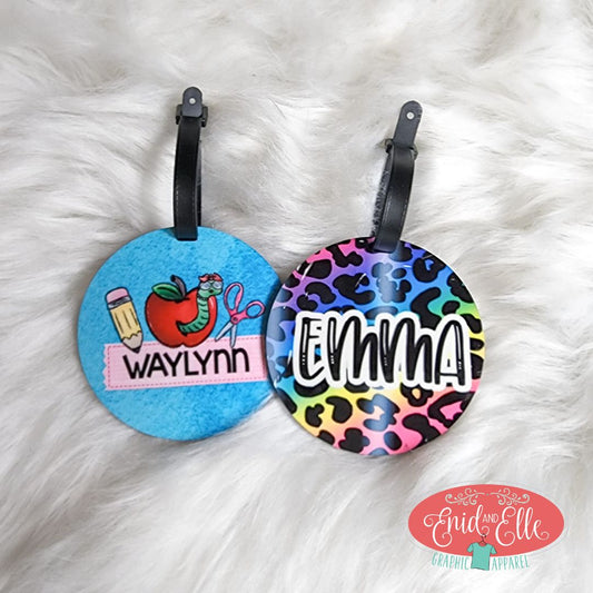 School Bag Tags