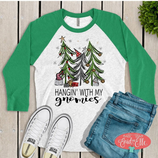 Hangin With My Gnomies Raglans