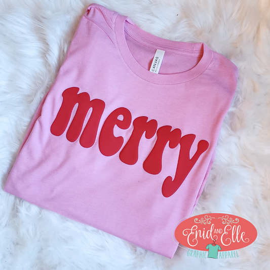 Merry Puff Vinyl T-shirt